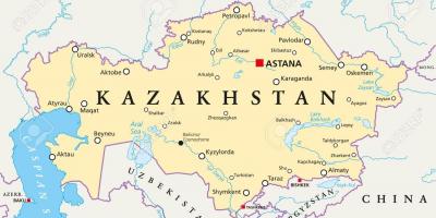 Kaart, astana, Kasahstan